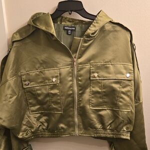 PrettyLittleThing Khaki Utility Jacket